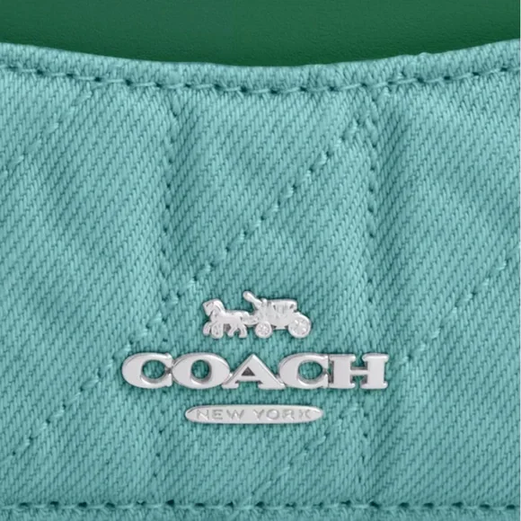 🟢🌟🟢 Coach Slim Id Card Case 🟢🌟🟢 NWT 🟢🌟🟢 - Picture 10 of 16